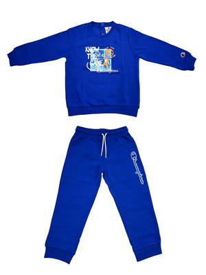 Champion infant boys crewneck sweatsuit