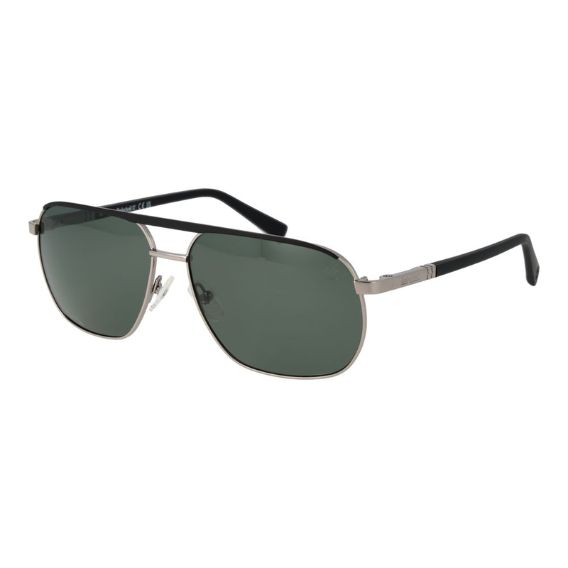 Gray metal sunglasses-null