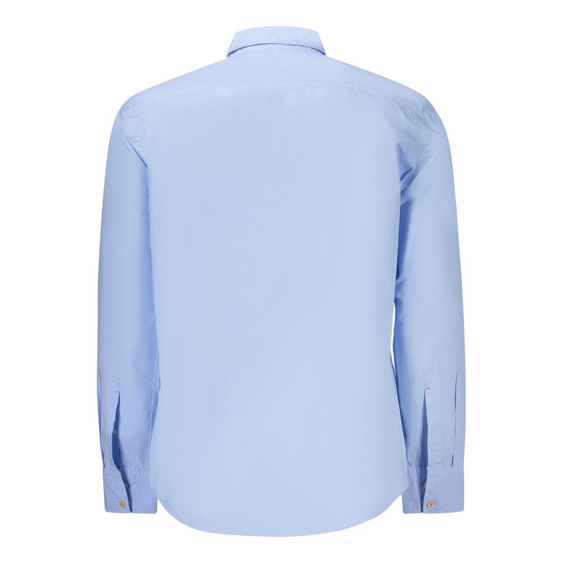 Azzurro cotton men shirt-null