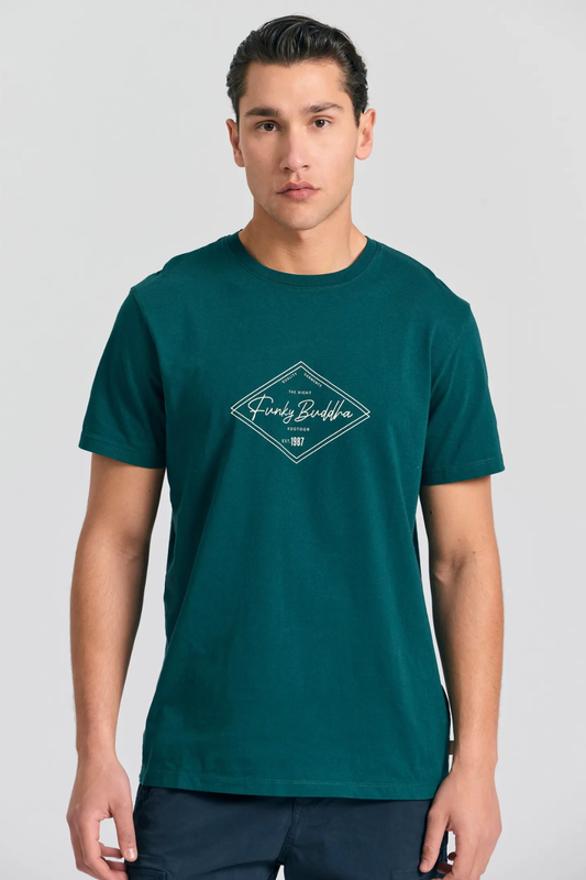 Funkybuddha t-shirt print-null