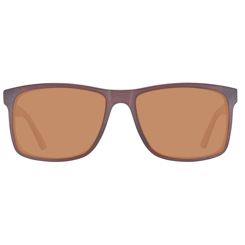 Brown plastic sunglasses-null