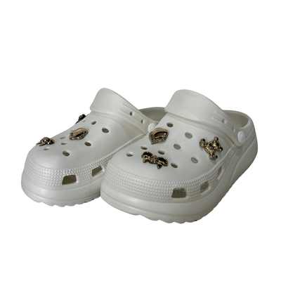 Essential soft eva slippers shoes woman white e428-z001