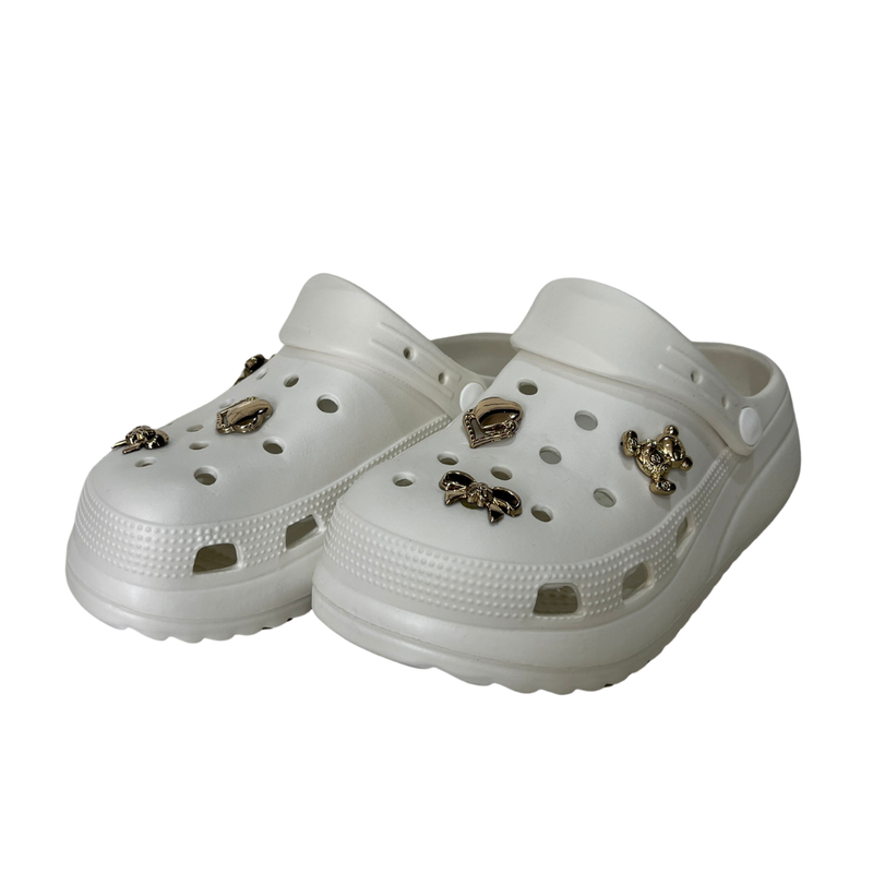 Essential soft eva slippers shoes woman white e428-z001 image number null
