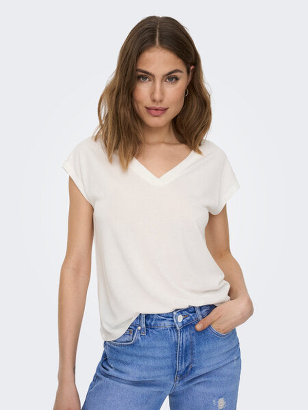 Onlfree modal v-neck top image number null