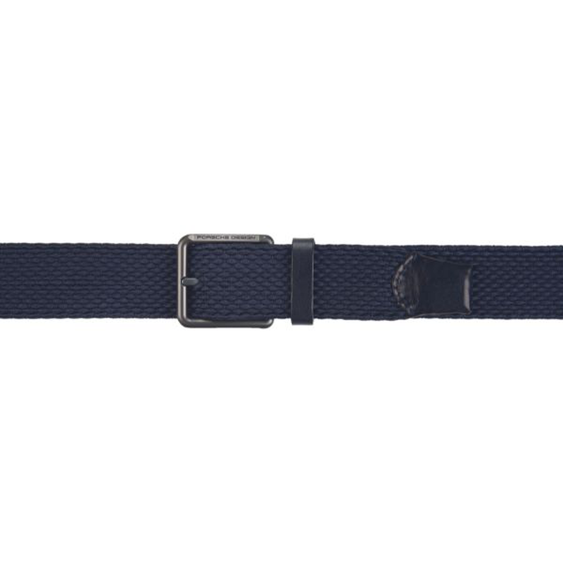 Porsche design business belt 40 stretch dark blue-null