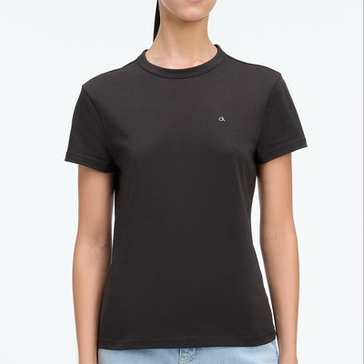 Calvin Klein emblem t-shirt - black, Black, medium
