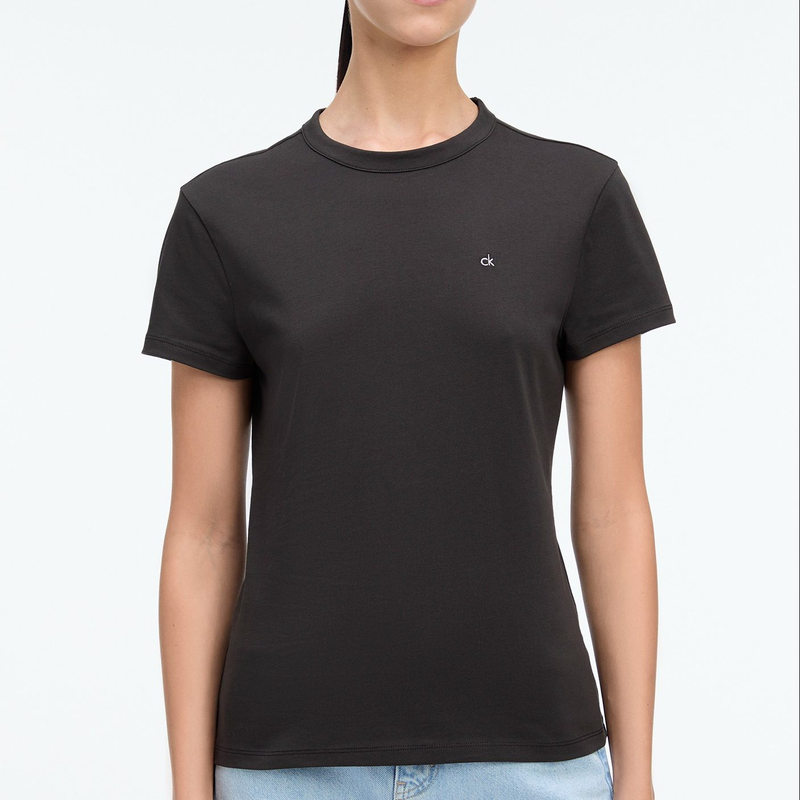 Calvin Klein emblem t-shirt - black-null