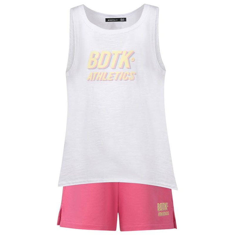 Bdtk girl's t-shirt ss & shorts & leggings 2/4-null