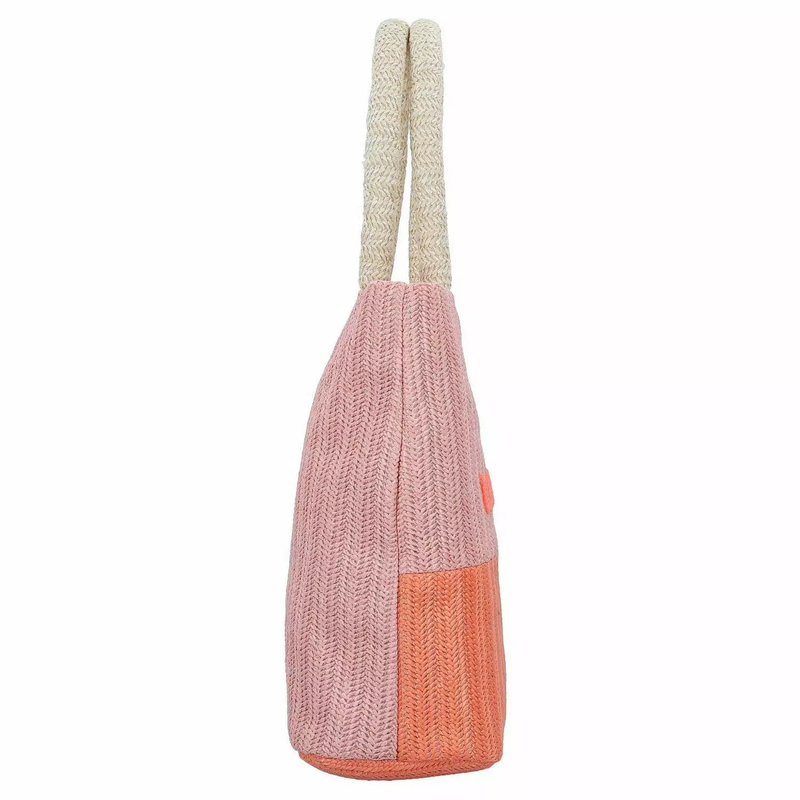Beach straw shopper bag image number null
