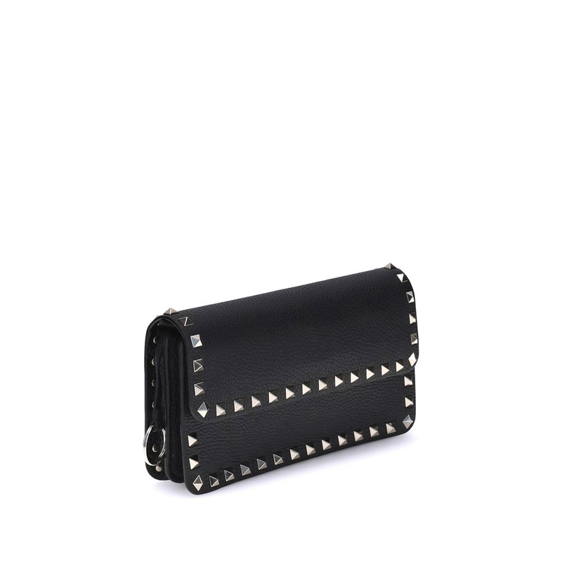 Black calf leather bos taurus wallet-null