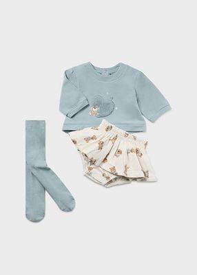 Σετ φουστα 3 τεμαχια, Light Blue, medium