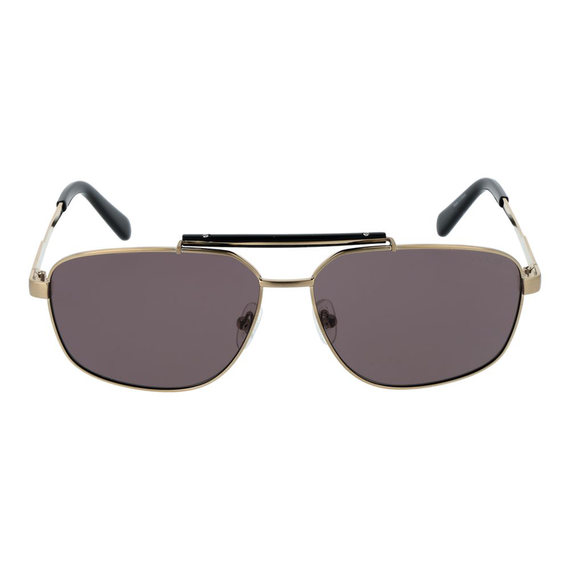 Gold metal sunglasses-null