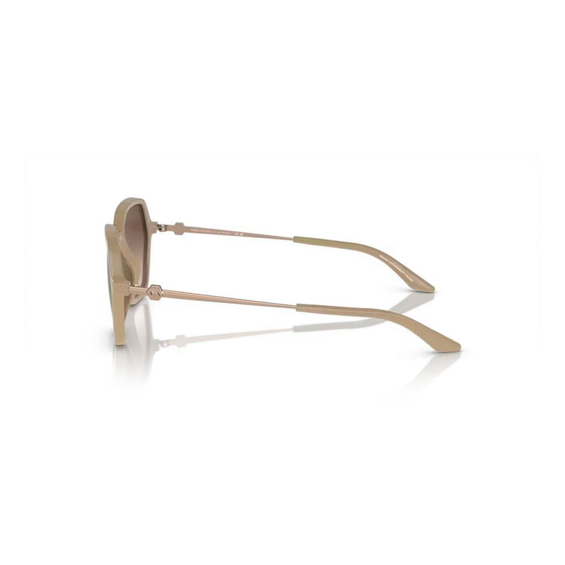 Brown injected sunglasses-null
