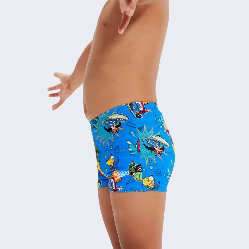 Boys learn to swim allover aquashort-null