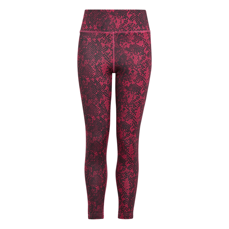 Adidas girls training aeroready animal-print optime 7/8 high-null