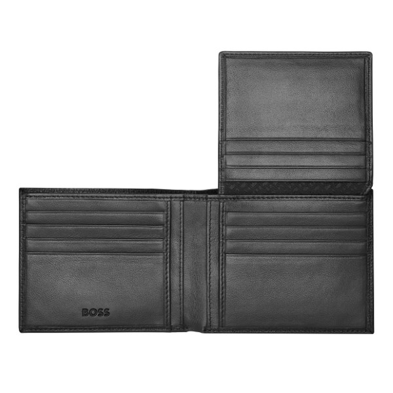 Product image: Boss wallet with flap classic grained black-null