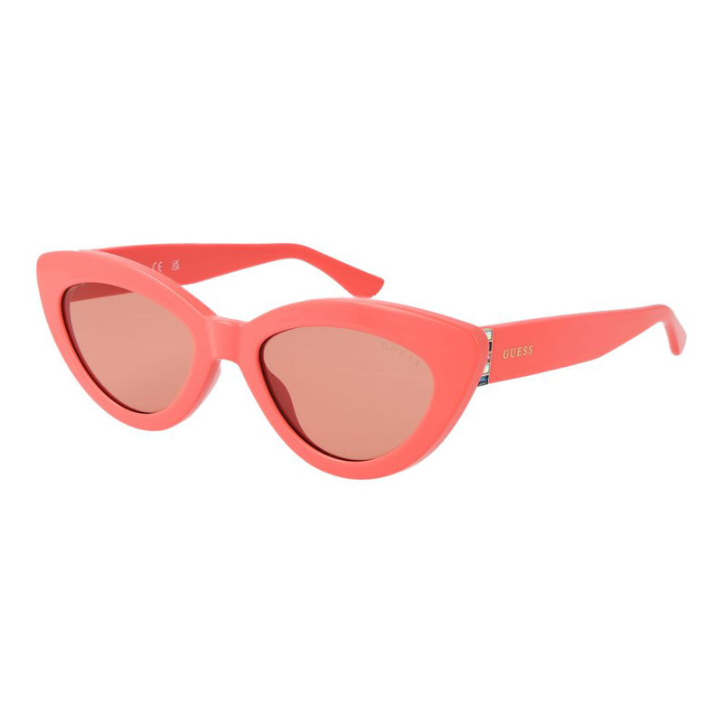 Pink plastic sunglasses-null