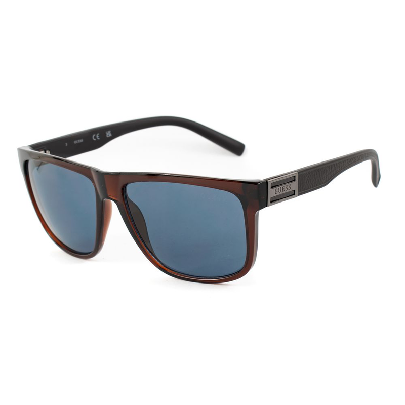 Brown resin sunglasses-null