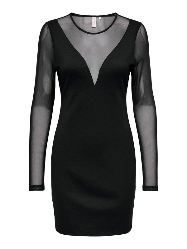 Product image: Onlbeckidres black bodycondred dress-null
