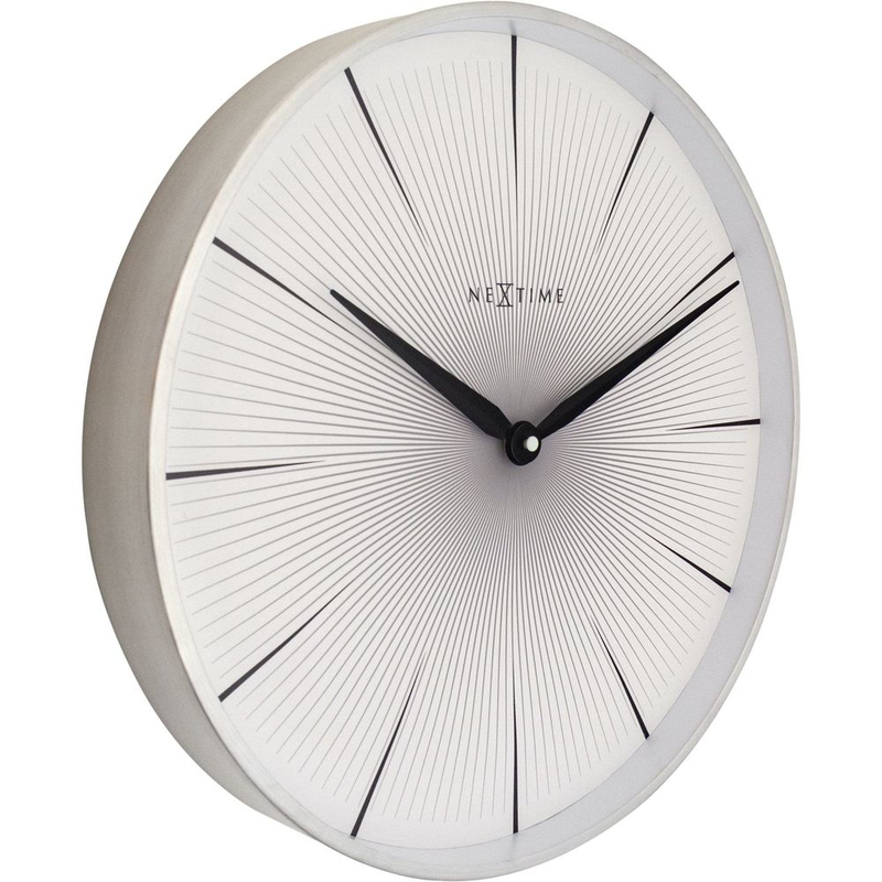 Gray metal dress watch-null