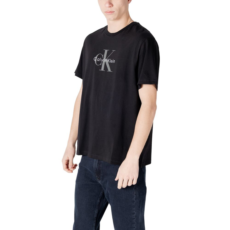Black cotton t-shirt-null