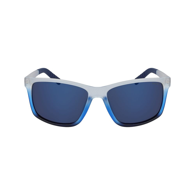 Blue plastic sunglasses-null