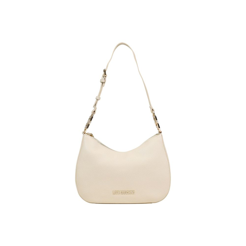 Beige polyethylene handbag-null