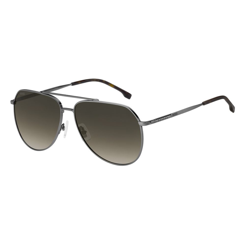 Gray metal sunglasses-null