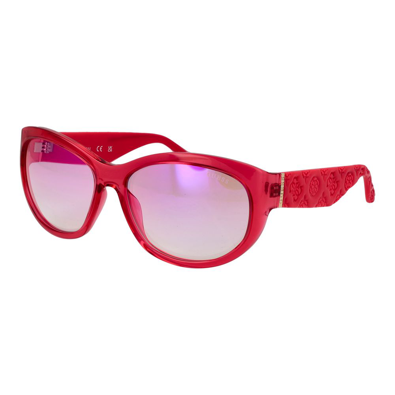 Pink stainless steel sunglasses-null