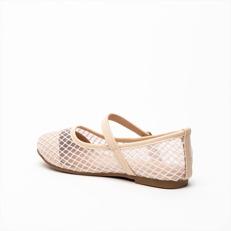 Product image: Miss belgini fish net mesh girls ballerinas-null