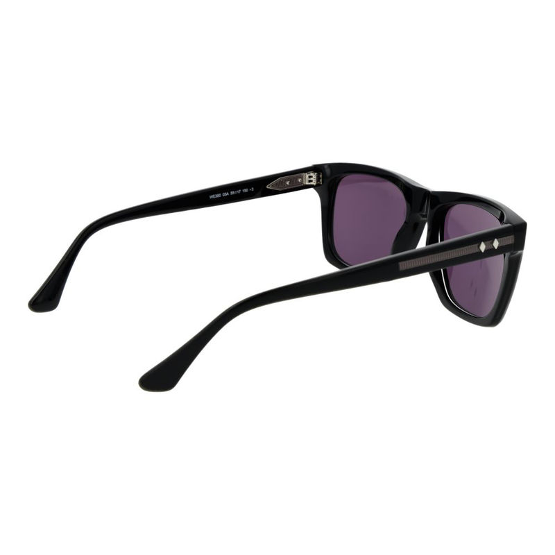 Black acetate sunglasses-null