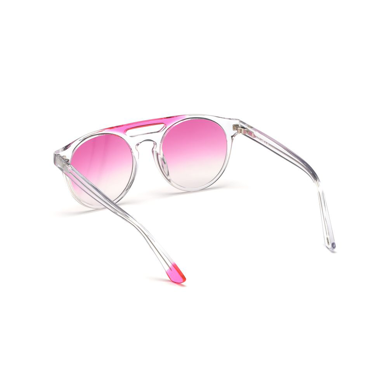 Transparent plastic sunglasses-null