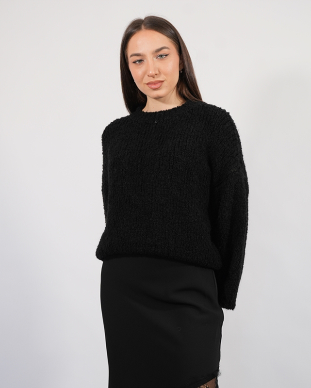 Warm knit oversized 31171-null