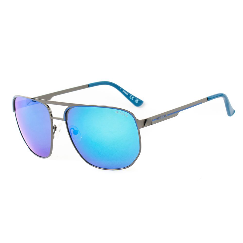 Gray metal sunglasses-null