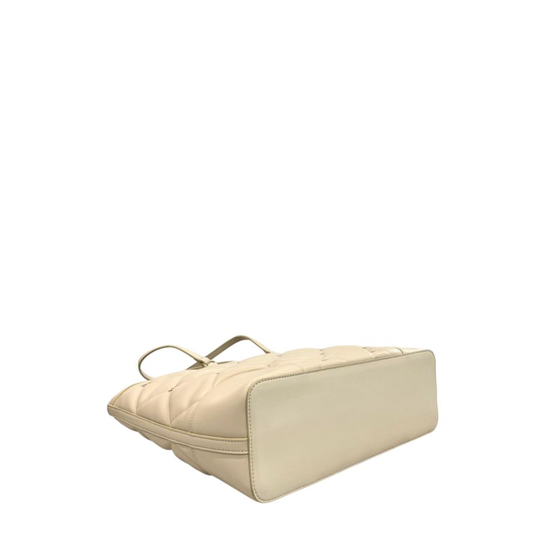 Pink polyurethane women handbag-null