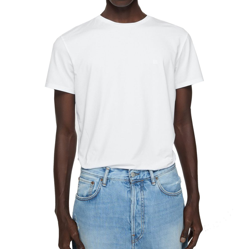 White cotton t-shirt-null
