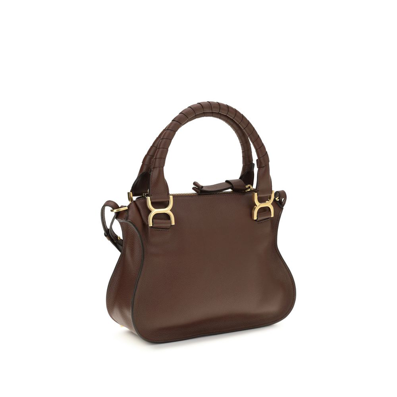 Brown calf leather bos taurus handbag-null