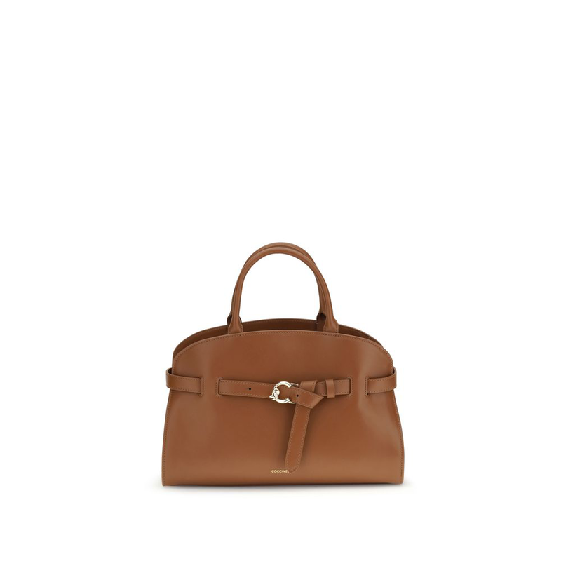 Brown calf leather bos taurus handbag-null