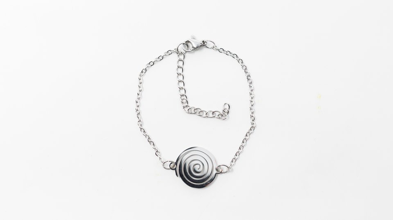 Product image: Spiral anklet silver-null