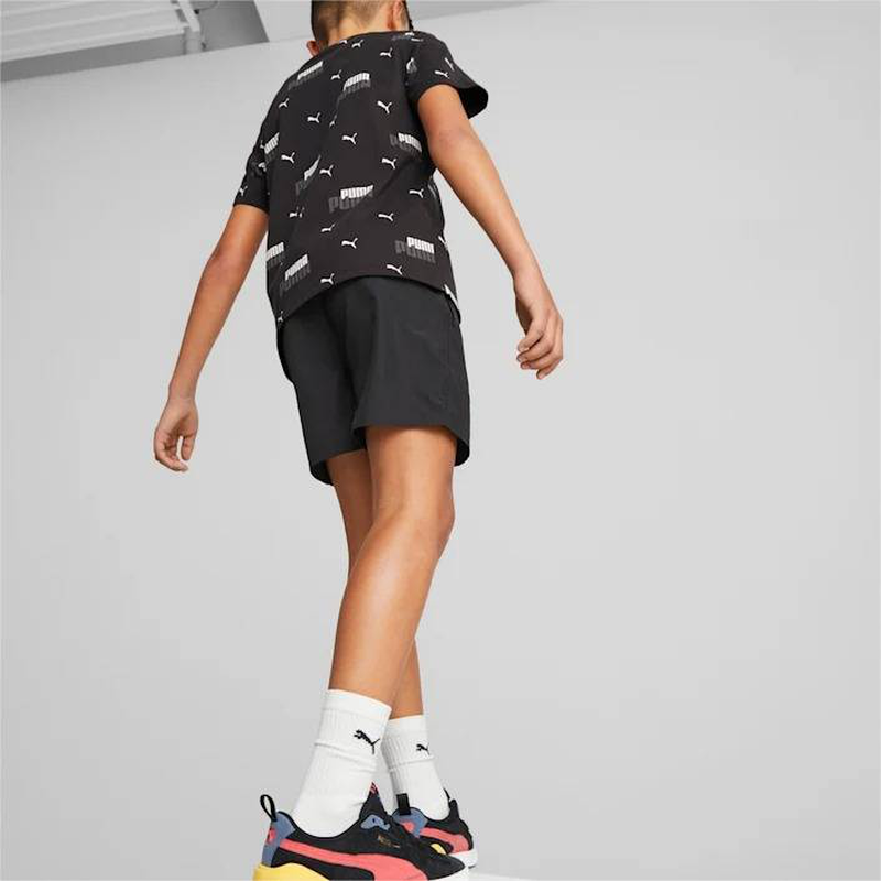 Ess+ logolab woven boys short-null