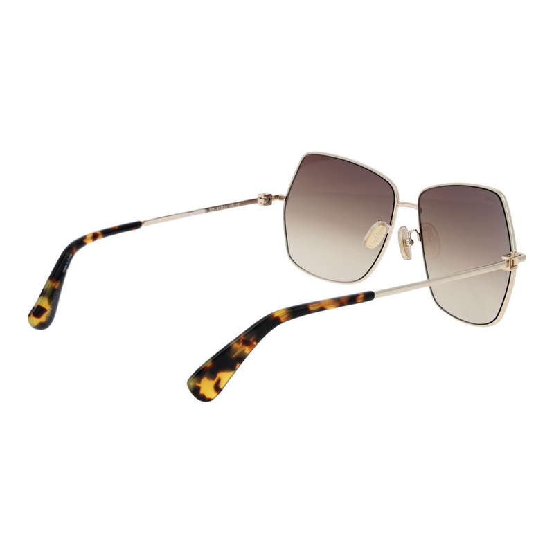 Gold metal sunglasses-null