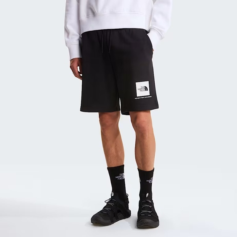 The north face m box nse lt rg shts tnf, small, regular-null