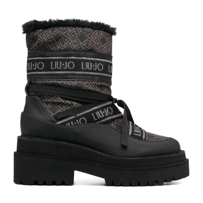 Liu Jo purple 31 - snow boots, Black, medium