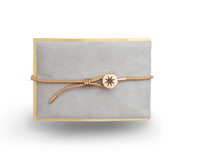 Choose to be happy in gold - bracelet, Gold, medium