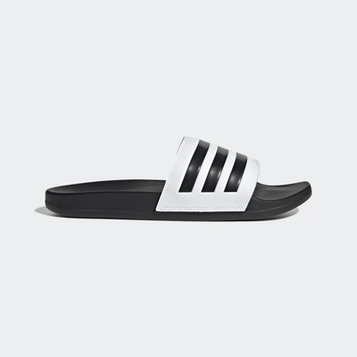 Adidas adilette comfort men, White/black, medium