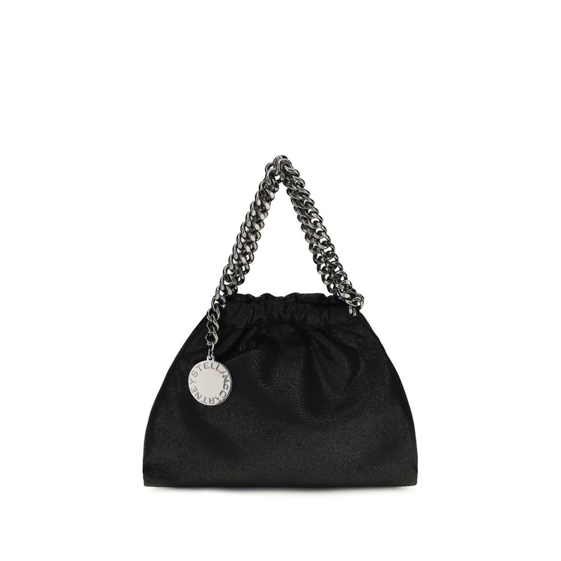 Black polyester handbag-null