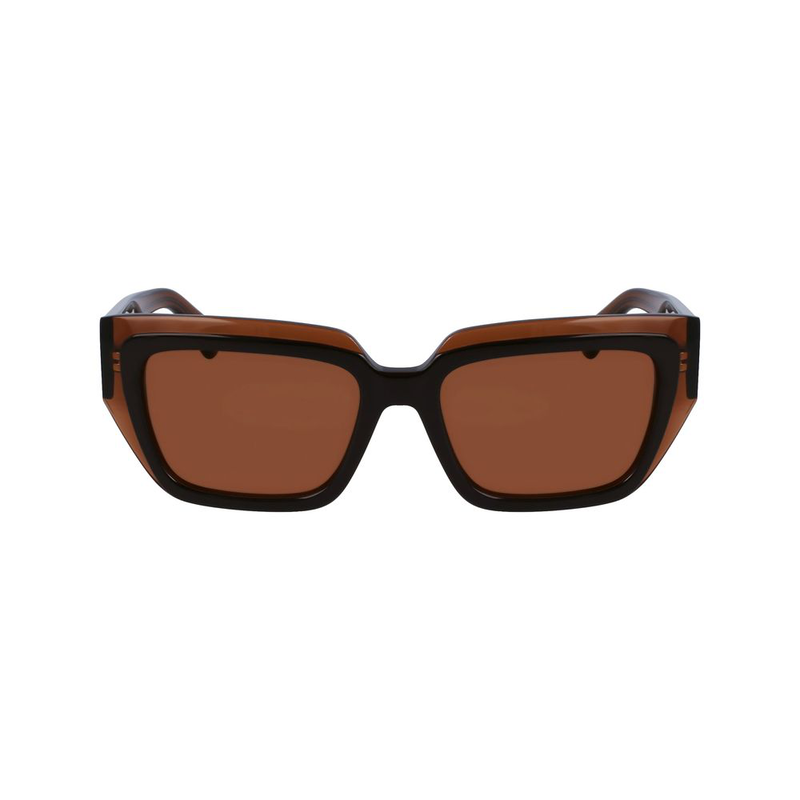 Brown acetate sunglasses-null
