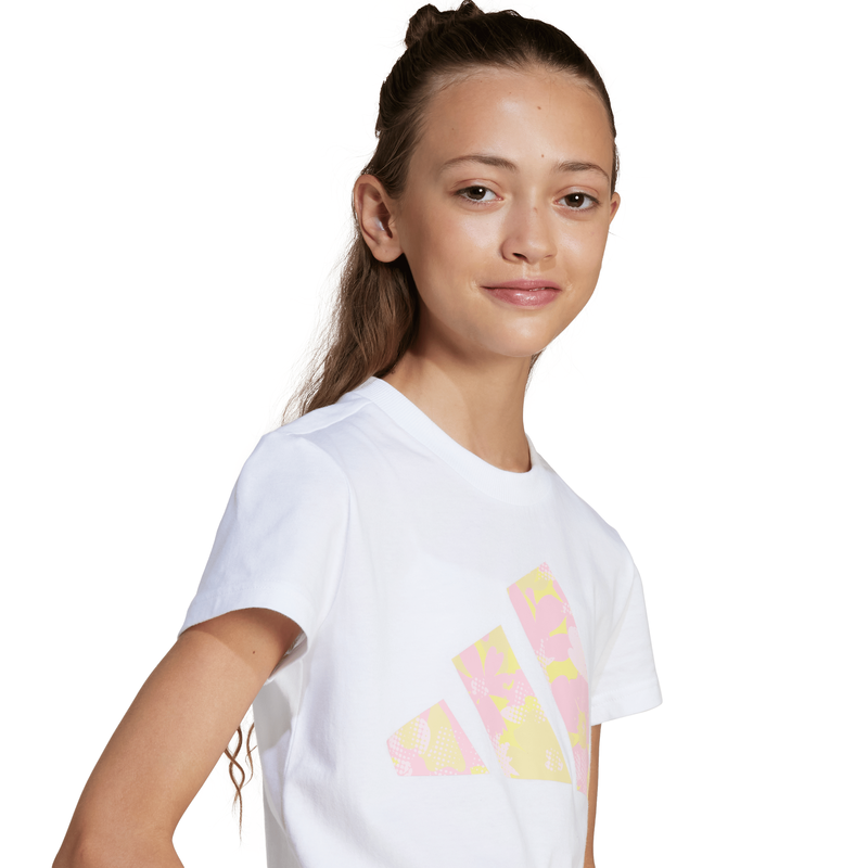 Product image: Adidas girl's seasonal essentials flower t-shirt kids-null