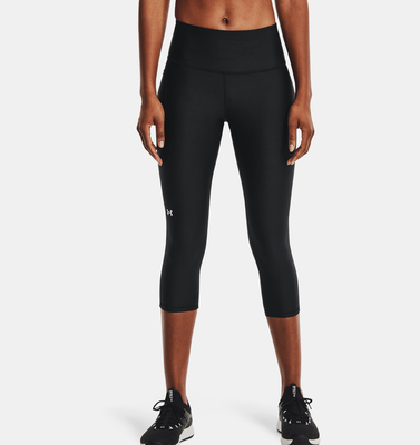 Ua tech  hi women's capri, Black, medium