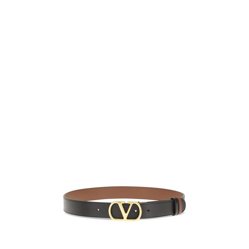 Black calf leather bos taurus regular belt-null